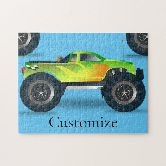 Monster Truck Thunder_Cove Legpuzzel (Horizontaal)
