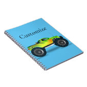 Monster Truck Thunder_Cove Notitieboek (Rechterzijde)