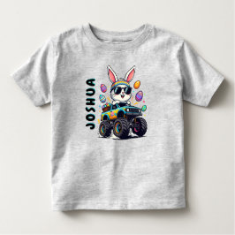 Monster Truck Toddler Easter Shirt