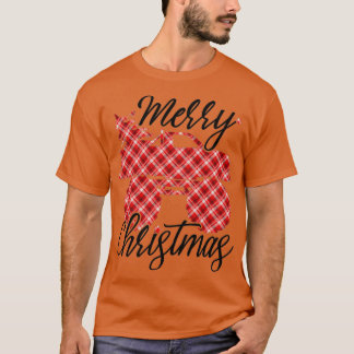 Monster Truck Ugly Sweater Merry Evergre T-shirt