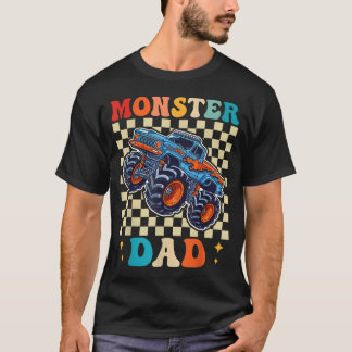 Monster Truck Vader Familie Matching Monster Truck T-shirt