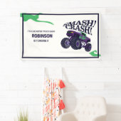 Monster Truck Verjaardag Bash - Smash & Crash Part Spandoek (Insitu)