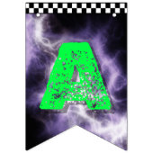 Monster Truck Verjaardagsbanner Vlaggetjes (Derde vlag)