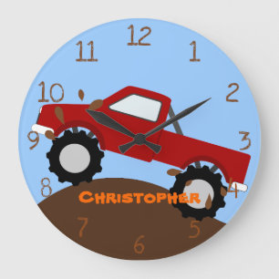 Monster Truck Wall Horloge