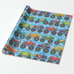 Monster Truck Wrapping Papier