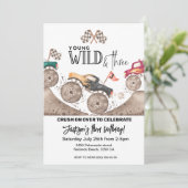 Monster Truck Young Wild Trois invitation annivers (Debout devant)