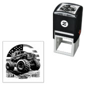 MONSTER TRUCK ZELFINKKEND STEMPEL (In situ)