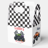 Monster Trucks 1st Birthday Party Bedankdoosjes (Geopend)