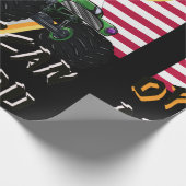 Monster Trucks All American Design Cadeaupapier (Hoek)