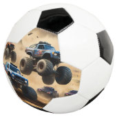 Monster Trucks Courant Dans Le Désert, (3/4)