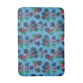 Monster Trucks en kerstbomen Patroon Badmat (Voorkant Verticaal)