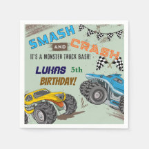 Monster Trucks Jongens Verjaardagsfeestje 