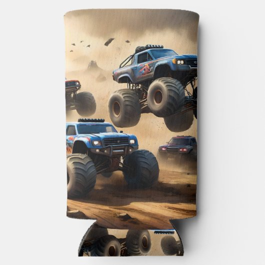 Monster Trucks Mayhem, (Achterkant)