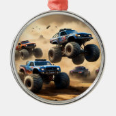 Monster Trucks Mayhem, Metalen Ornament (Voorkant)