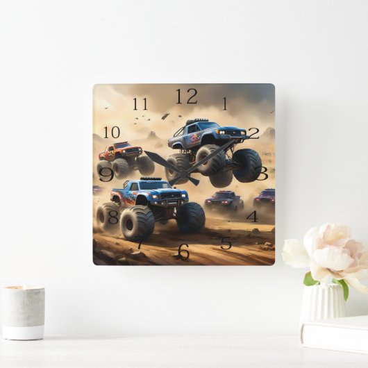 Monster Trucks Mayhem, Vierkante Klok (Huis)