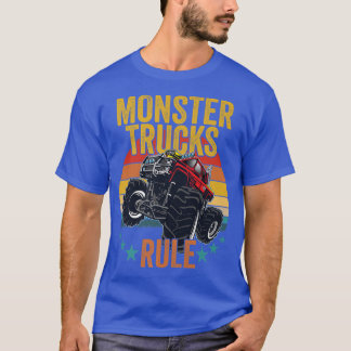 Monster Trucks Rule T-shirt