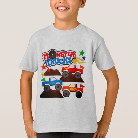 Monster Trucks T-shirt (Voorkant)
