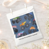 Monster Trucks Verjaardagsfeest Bedankzakje (Geknipt)