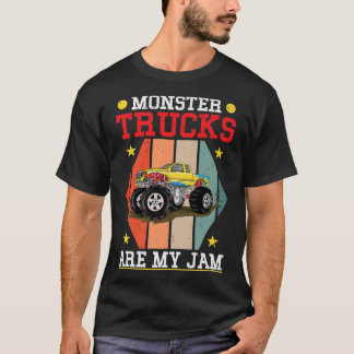 Monster Trucks zijn mijn Jam Action and Monster Tr T-shirt