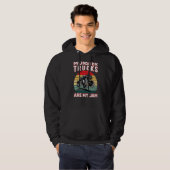 Monster Trucks zijn mijn Jam Engines Truck Truck Hoodie (Voorkant volledig)