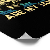 Monster Trucks zijn mijn  marinemonster Tr Poster (Hoek)