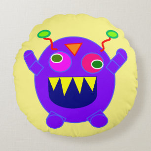 MONSTER UGLY DOLL FUNNY PILLOW ROND KUSSEN