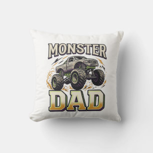Monster Vader Monster Truck Vintage Vector T-shirt Kussen