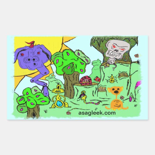 Monster Valley Sticker (Voorkant)