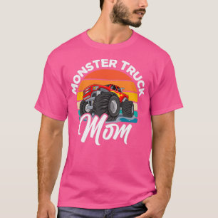 Monster van de vrouw Truck Ma Retro  Monster Tru T-shirt