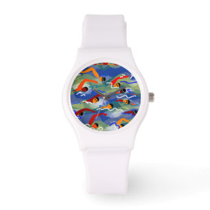 Monster van de waterschemering horloge