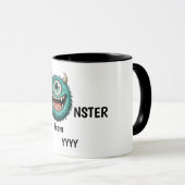 Monster van het jaar | Grappige aangepaste mok (Voorkant rechts)