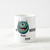 Monster van het jaar | Grappige aangepaste mok (Center)