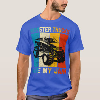  monster van het type Truck Retro Style, vrachtwag T-shirt