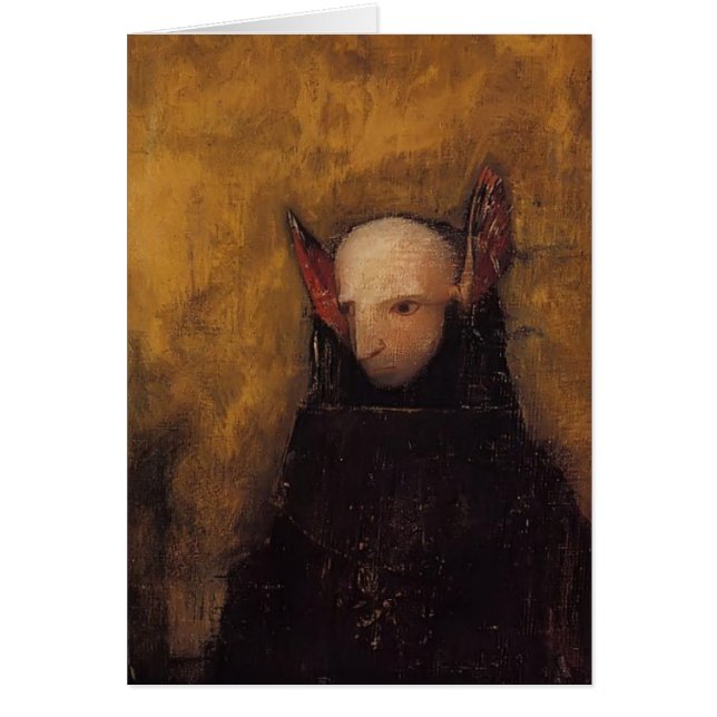 Monster van Odilon Redon (Voorkant)