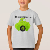 Monster  Verjaardag Tshirts (Voorkant)