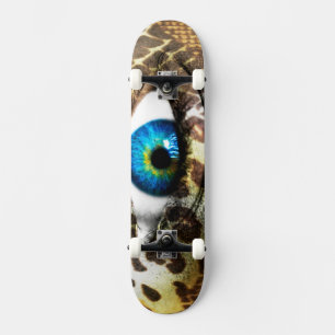 Monster Vision: 7 3/4 Skateboard met oogprint