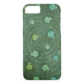 Monster Zombie Attack Modern Pattern Green Case-Mate iPhone Case (Achterkant)