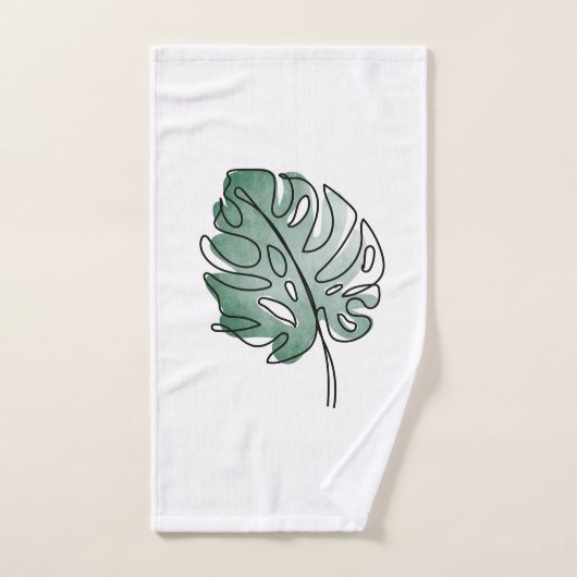 Monstera (Serviette à main)