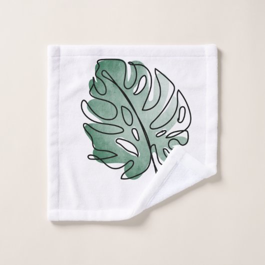 Monstera (Gant de toilette)