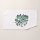 Monstera (Serviette à main)