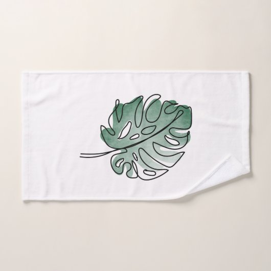 Monstera (Serviette à main)