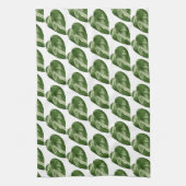 Monstera Albo Botanical Kitchen Towel Theedoek (Verticaal)