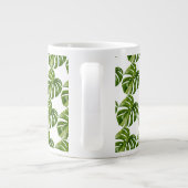 Monstera Albo Hero Leaf Mug — Rare Variegation (Dos)