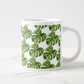 Monstera Albo Hero Leaf Mug — Rare Variegation (Droite)