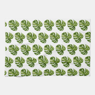 Monstera Albo Tropische Keuken Decoratie Theedoek
