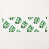 Monstera blad yogamat (Voorkant (horizontaal))