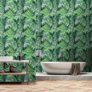 Monstera bladerbladerpatroon tropische oerwouden w behang