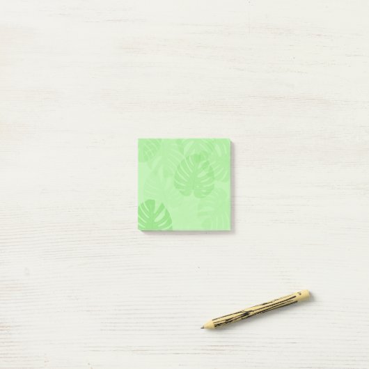 Monstera Bladeren Post-it Notities Post-it® Notes (Op bureau)