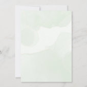 Monstera Bridal Shower Invitation Tropical Greener (Dos)