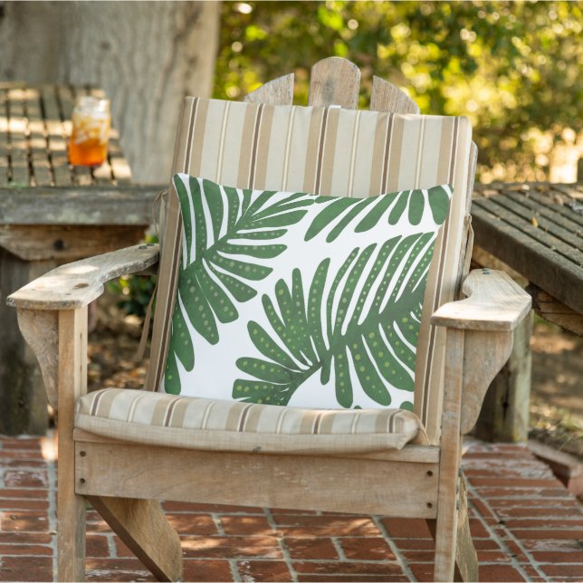 Monstera Buitenkussen (Stoel)